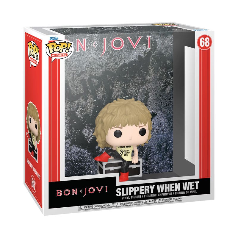 Bon Jovi POP! Albums Vinyl Figur Slippery When Wet 9 cm Image 2