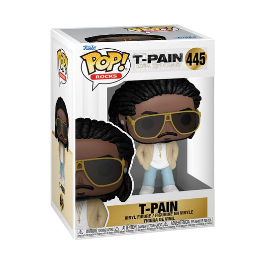 T-Pain POP! Rocks Vinyl Figur T-Pain (Rappa Ternt Sanga) 9 cm Image 2