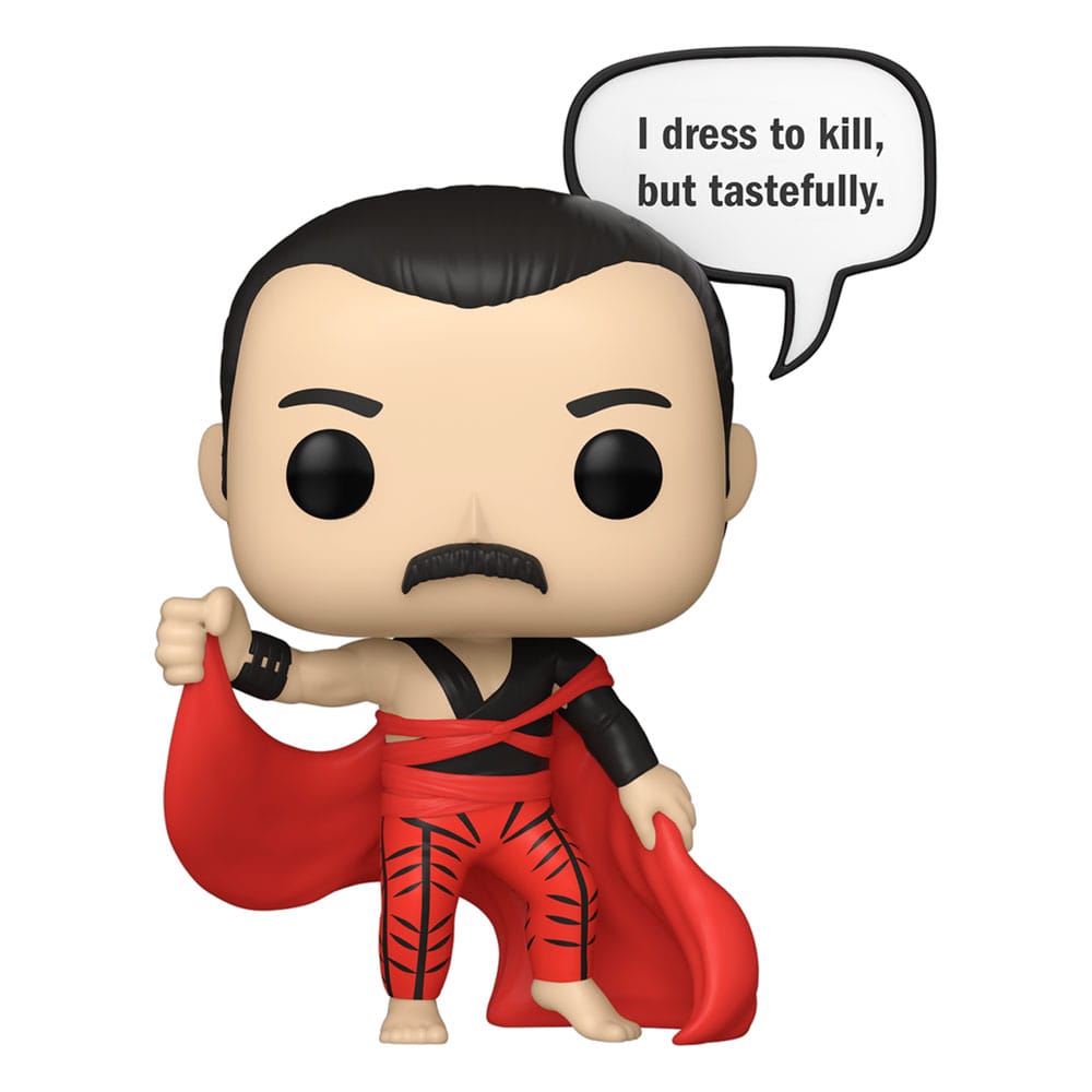 Queen POP! Rocks Vinyl Figur Freddie Mercury (I Dress to Kill) 9 cm Image 1
