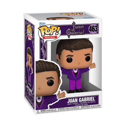 Juan Gabriel POP! Rocks Vinyl Figur Purple Outfit 9 cm Image 2