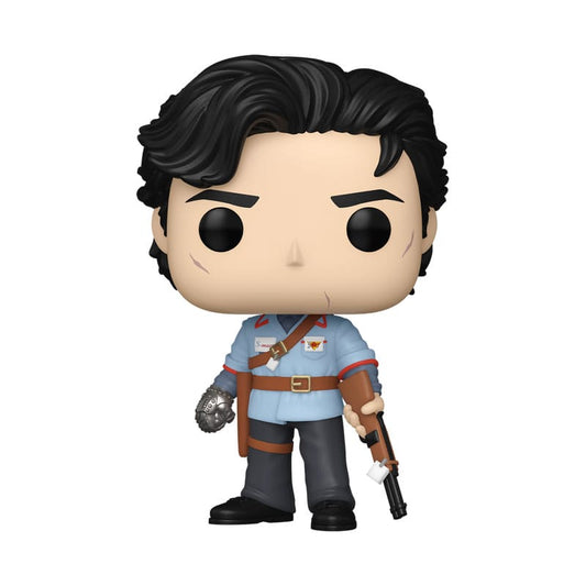 Army of Darkness POP! Movies Vinyl Figur Ash w/ Boomstick 9 cm Image 1