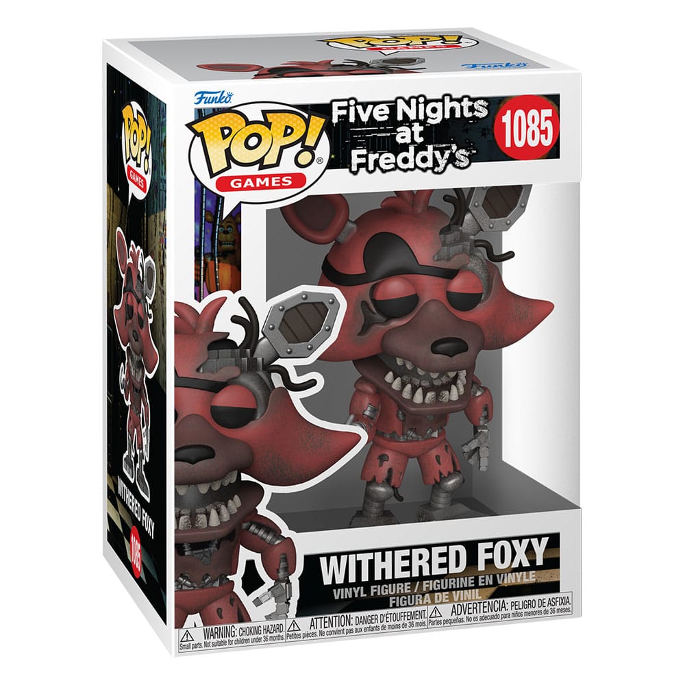 Five Nights at Freddy's POP! Vinyl Figur Withered Foxy 9 cm Image 2