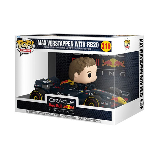 Formel 1 POP! Rides Super Deluxe Vinyl Figur RB- Verstappen w/RB20 15 cm Image 2
