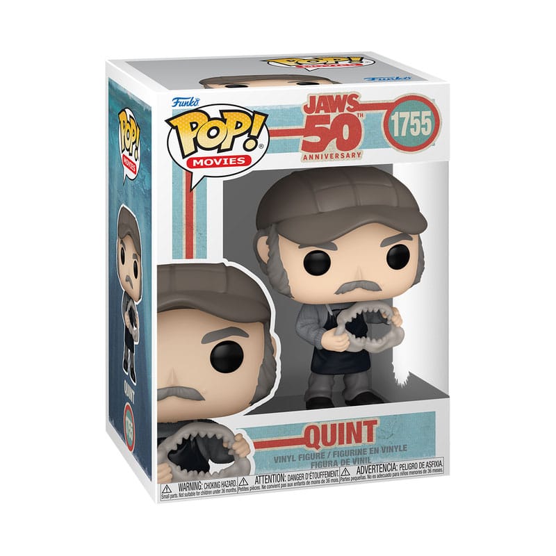 Der weiße Hai POP! Vinyl Figur Quint 9 cm Image 2