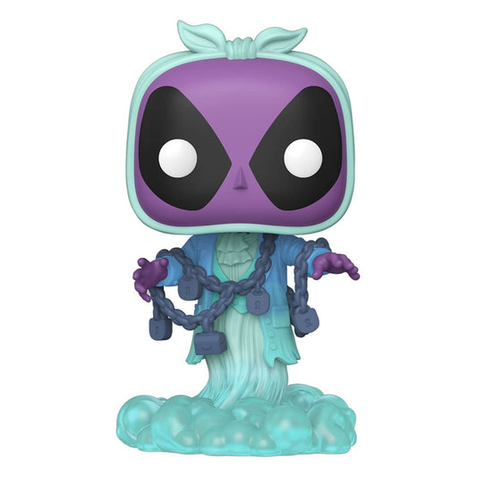 Marvel POP! Plus Vinyl Figur Deadpool as Jacob Marley 9 cm Image 1