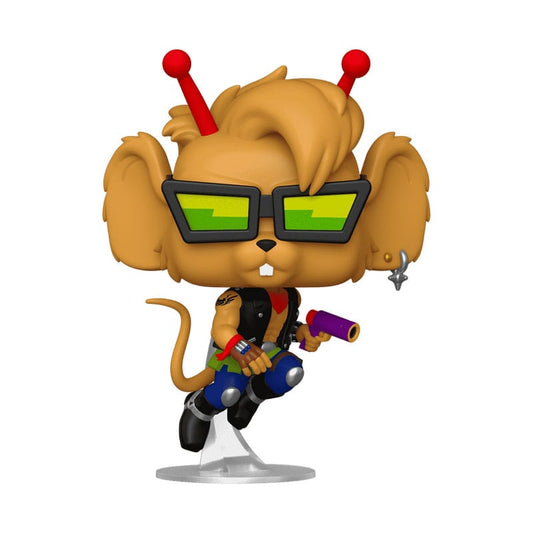Biker Mice From Mars Pop! Animation Vinyl Figur Throttle 9 cm Image 1