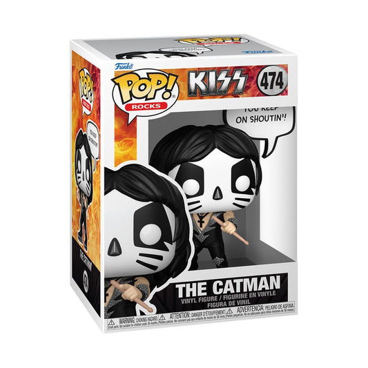 KISS POP! Sayings Vinyl Figur The Catman(R&R All Night) 9 cm Image 2