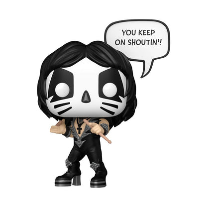 KISS POP! Sayings Vinyl Figur The Catman(R&R All Night) 9 cm Image 1