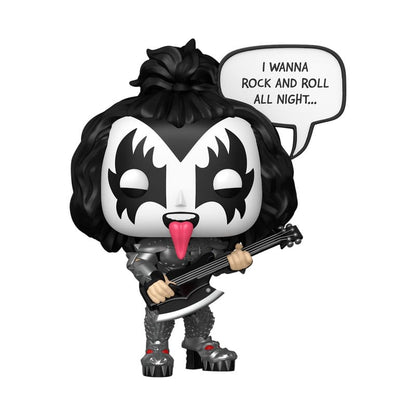 KISS POP! Sayings Vinyl Figur The Demon(R&R All Night) 9 cm Image 1