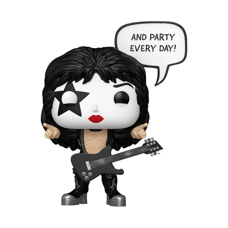 KISS POP! Sayings Vinyl Figur The Starchild(R&R All Night) 9 cm Image 1
