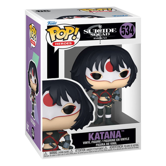 Suicide Squad Isekai POP! Animation Vinyl Figur Katana 9 cm Image 2