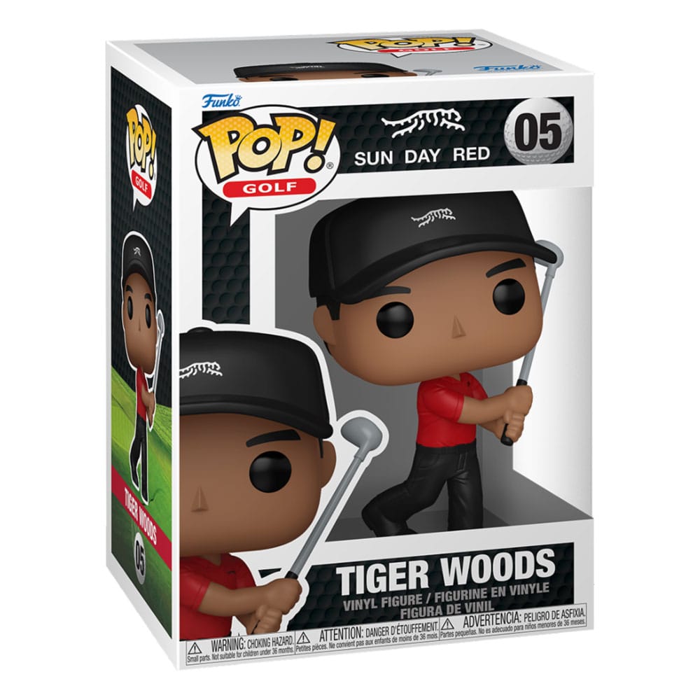 Tiger Woods POP! Golf Vinyl Figur Tiger Woods(swing) 9 cm Image 2