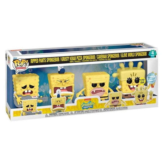 Spongebob POP! Television Vinyl Figuren 4er-Pack (EMEA) 9 cm Image