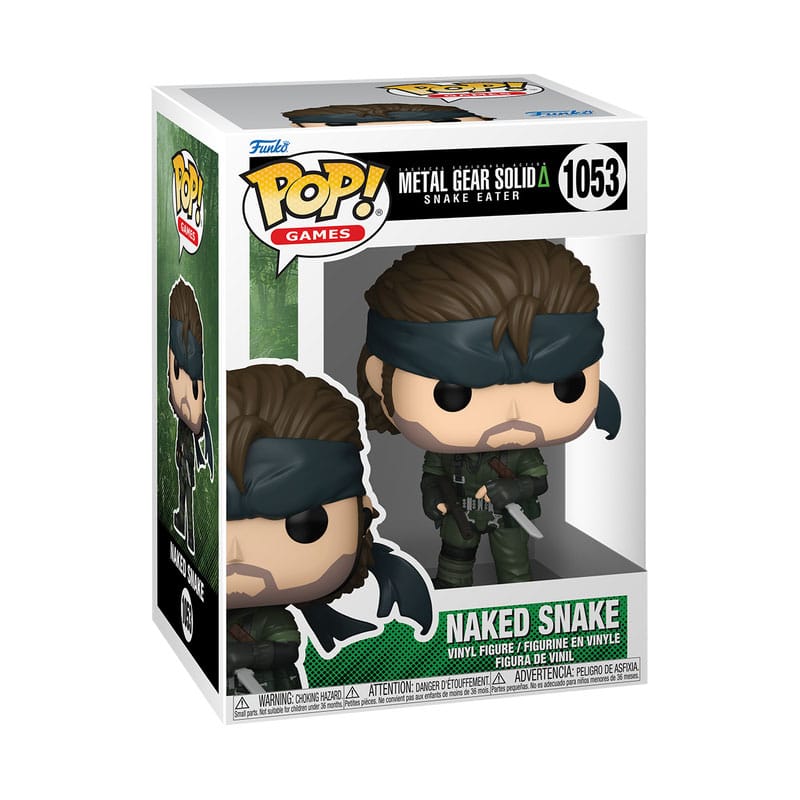 Metal Gear POP! Games Vinyl Figur Naked Snake 9 cm Image 2
