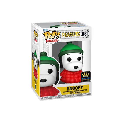 Peanuts POP! Animation Vinyl Figur Snqy in Coat w/CH 9 cm Sortiment (6) Image 2