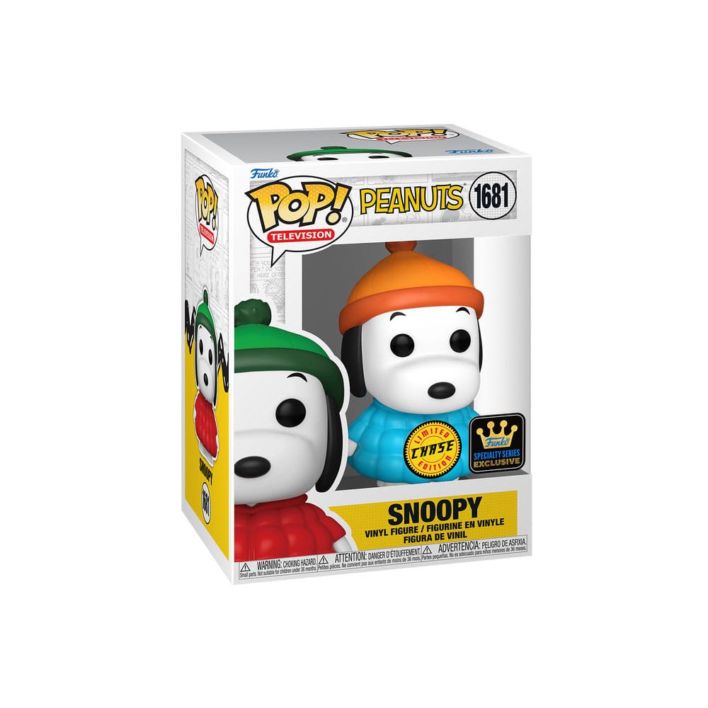 Peanuts POP! Animation Vinyl Figur Snqy in Coat w/CH 9 cm Sortiment (6) Image 4