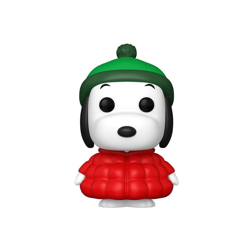 Peanuts POP! Animation Vinyl Figur Snqy in Coat w/CH 9 cm Sortiment (6) Image 5