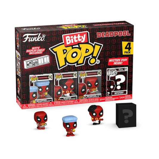 Deadpool Bitty POP! Vinyl Figuren 4er-Pack Bathtime 2,5 cm Image 1