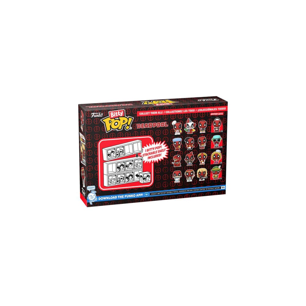 Deadpool Bitty POP! Vinyl Figuren 4er-Pack Bathtime 2,5 cm Image 3
