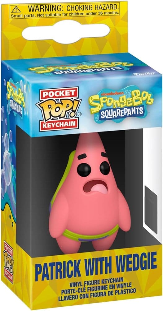 SpongeBob Schwammkopf POP! Vinyl Schlüsselanhänger 4 cm Patrick w/Wedgie Sortiment (12) Image 2