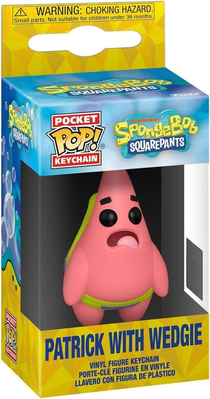 SpongeBob Schwammkopf POP! Vinyl Schlüsselanhänger 4 cm Patrick w/Wedgie Sortiment (12) Image 2