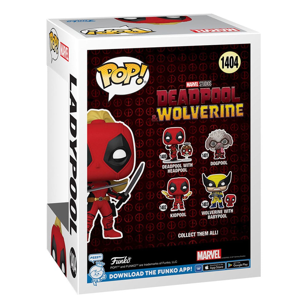 Deadpool 3 POP! Marvel Vinyl Figur Ladypool 9 cm Image 3