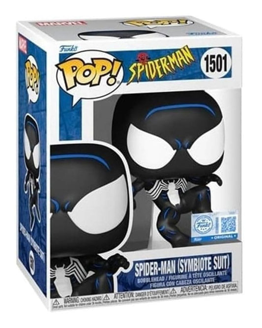 Spider-Man POP! Marvel Vinyl Figur Black Suit Spidey 9 cm Image 2