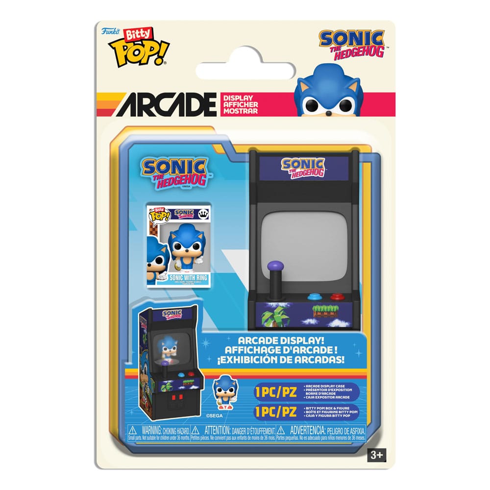 NFF Bitty POP! Arcade Claw Vinyl Figur Sonic Image 2