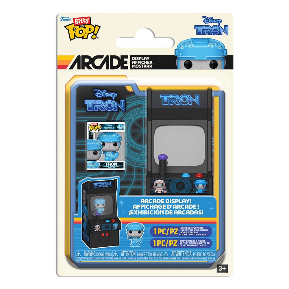 NFF Bitty POP! Arcade Claw Vinyl Figur Tron Image 5