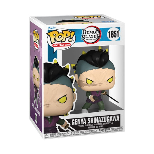 Demon Slayer: Kimetsu no Yaiba POP! Animation Vinyl Figur Genya (Demon Form) 9 cm Image 2