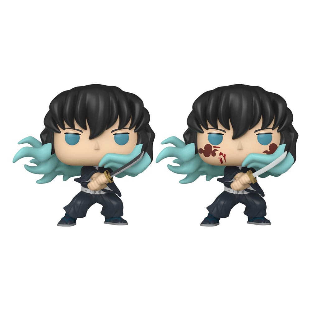 Demon Slayer: Kimetsu no Yaiba POP! Animation Vinyl Figur Muichiro (Attack) w/CH 9 cm Sortiment (6) Image 1
