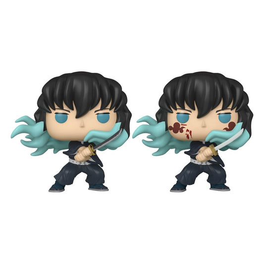 Demon Slayer: Kimetsu no Yaiba POP! Animation Vinyl Figur Muichiro (Attack) w/CH 9 cm Sortiment (6) Image 1