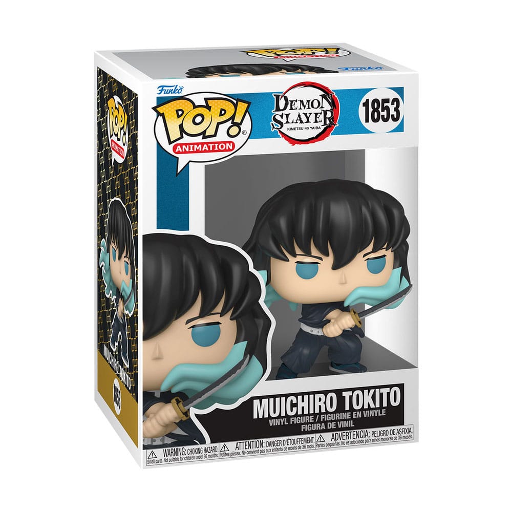 Demon Slayer: Kimetsu no Yaiba POP! Animation Vinyl Figur Muichiro (Attack) w/CH 9 cm Sortiment (6) Image 2