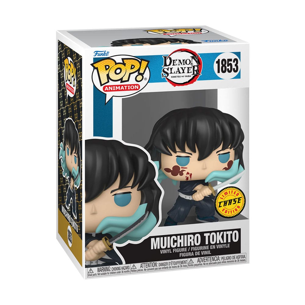 Demon Slayer: Kimetsu no Yaiba POP! Animation Vinyl Figur Muichiro (Attack) w/CH 9 cm Sortiment (6) Image 3