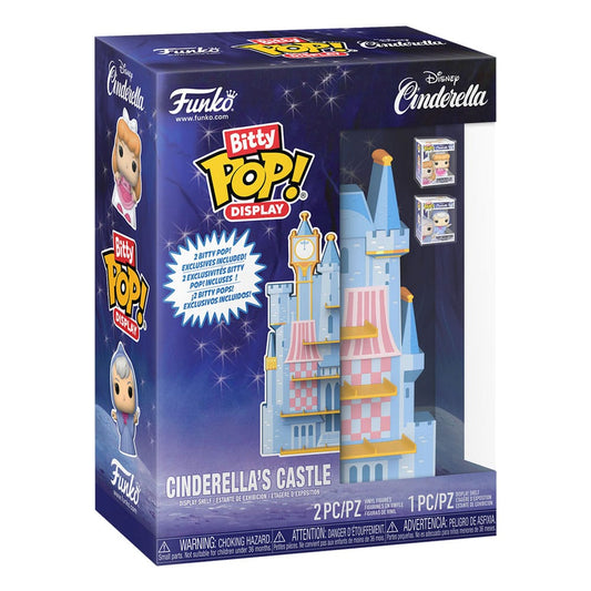 Disney Bitty POP! Display mit 2 Vinyl Figuren Cinderella's Castle Image 1