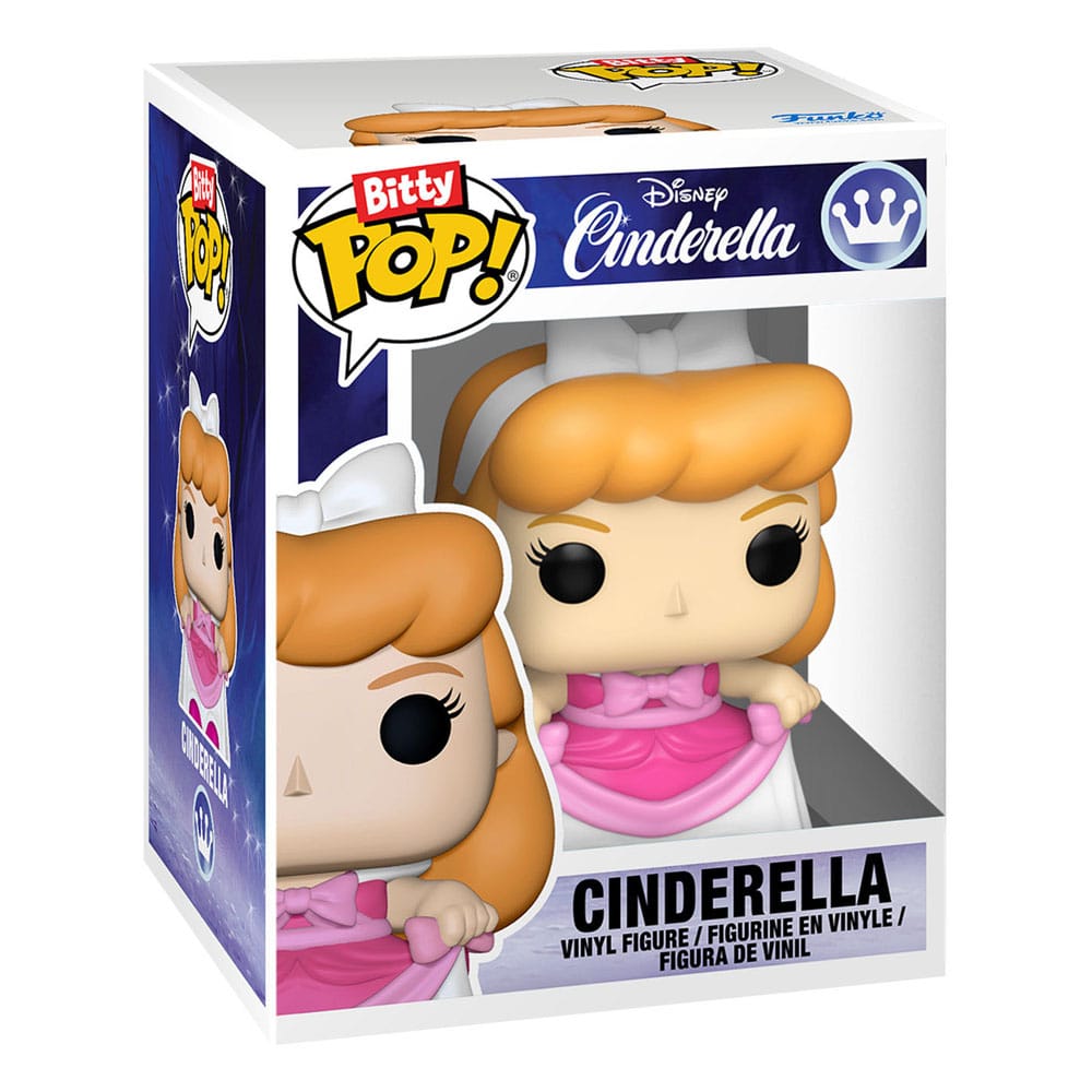 Disney Bitty POP! Display mit 2 Vinyl Figuren Cinderella's Castle Image 3