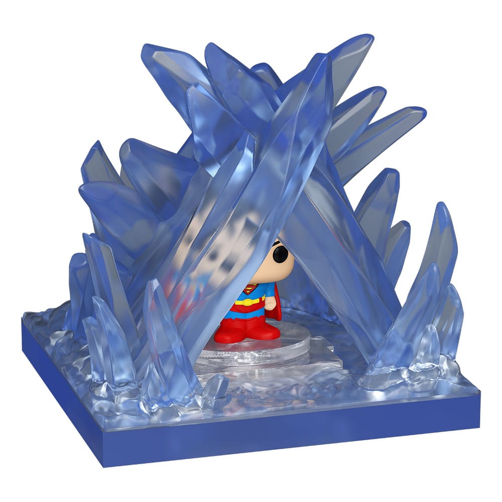 DC Comics Bitty POP! Towns Vinyl Figur Superman and the Fortress of Solitude Image 1
