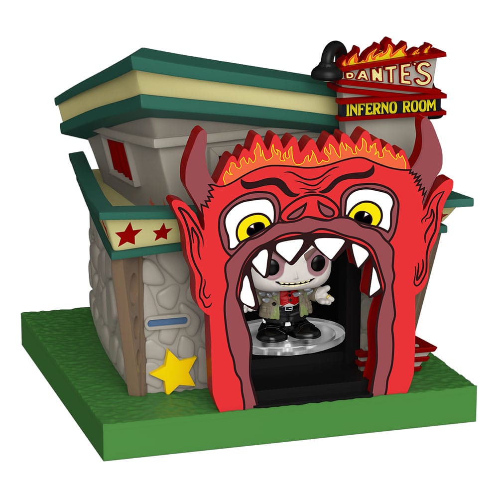 Beetlejuice Bitty POP! Towns Vinyl Figur Beetlejuice and Dante's Inferno Room Image 1