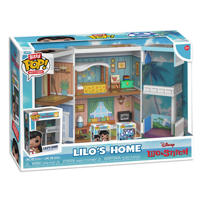Lilo & Stitch Bitty POP! Boxes Vinyl Figur Lilo's Home Image 1