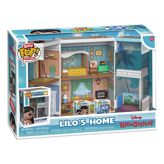 Lilo & Stitch Bitty POP! Boxes Vinyl Figur Lilo's Home Image 1
