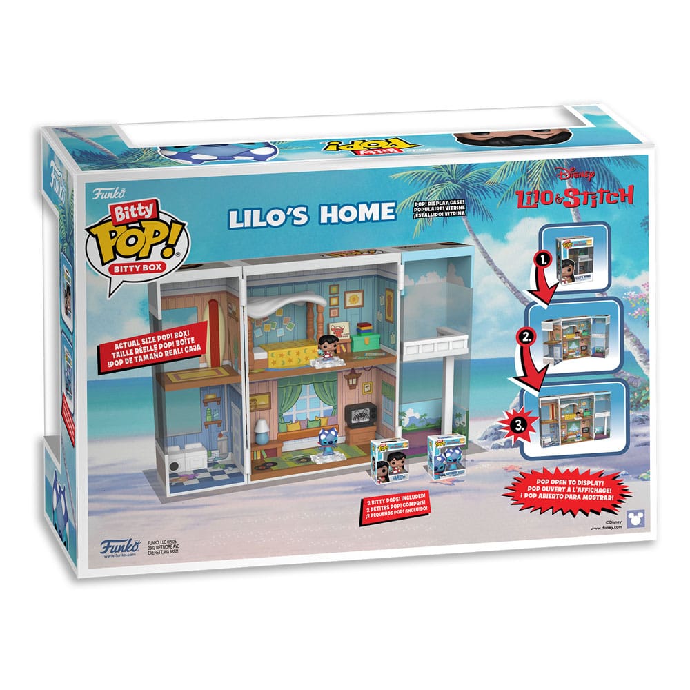 Lilo & Stitch Bitty POP! Boxes Vinyl Figur Lilo's Home Image 10
