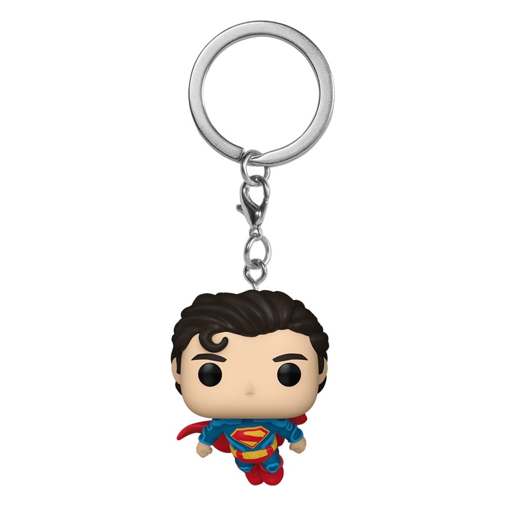 Superman (2025) POP! Vinyl Schlüsselanhänger 4 cm Superman Display (12) Image 1