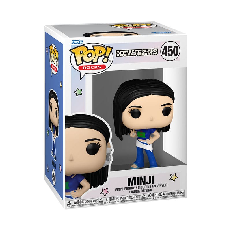 New Jeans POP! Rocks Vinyl Figur Minji 9 cm Image 2