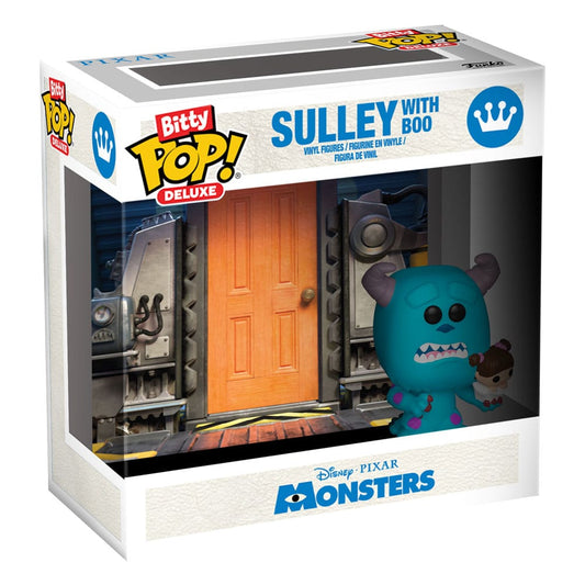 Monster AG POP! Deluxe Vinyl Figuren Sulley with Bo Display (12) 2,5 cm Image 2