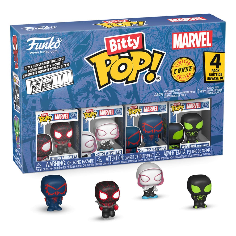 Spider-Man Bitty POP! Vinyl Figuren 4er-Pack Series 2 2 cm Image 1