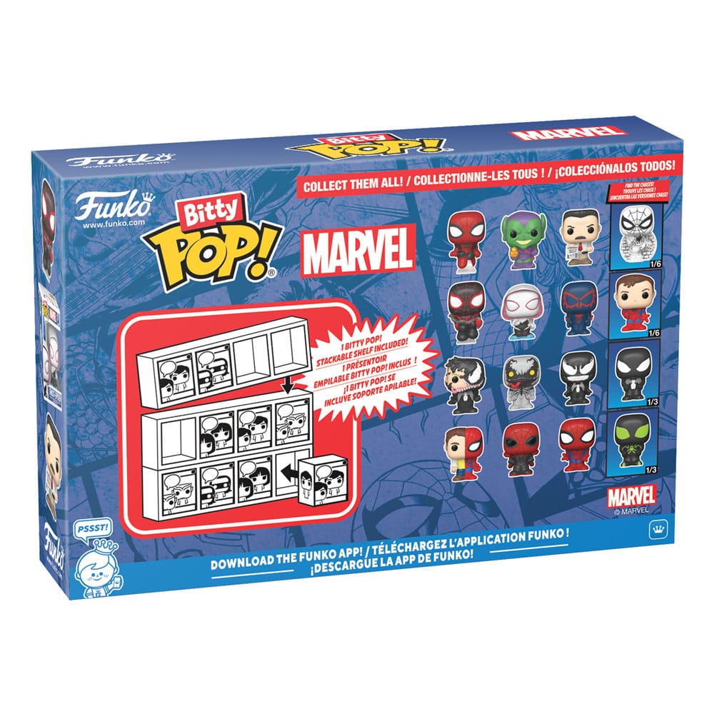 Spider-Man Bitty POP! Vinyl Figuren 4er-Pack Series 3 2 cm Image 8
