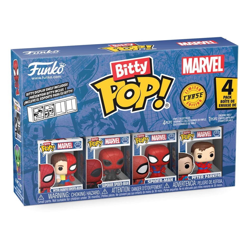 Spider-Man Bitty POP! Vinyl Figuren 4er-Pack Series 4 2 cm Image 10