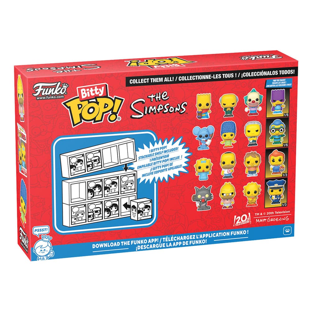Die Simpsons Bitty POP! Vinyl Figuren 4er-Pack Series 1 2 cm Image 10