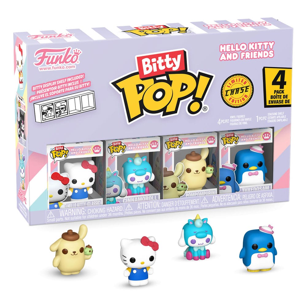 Hello Kitty and Friends Bitty POP! Vinyl Figuren 4er-Pack Series 1 2 cm Image 1