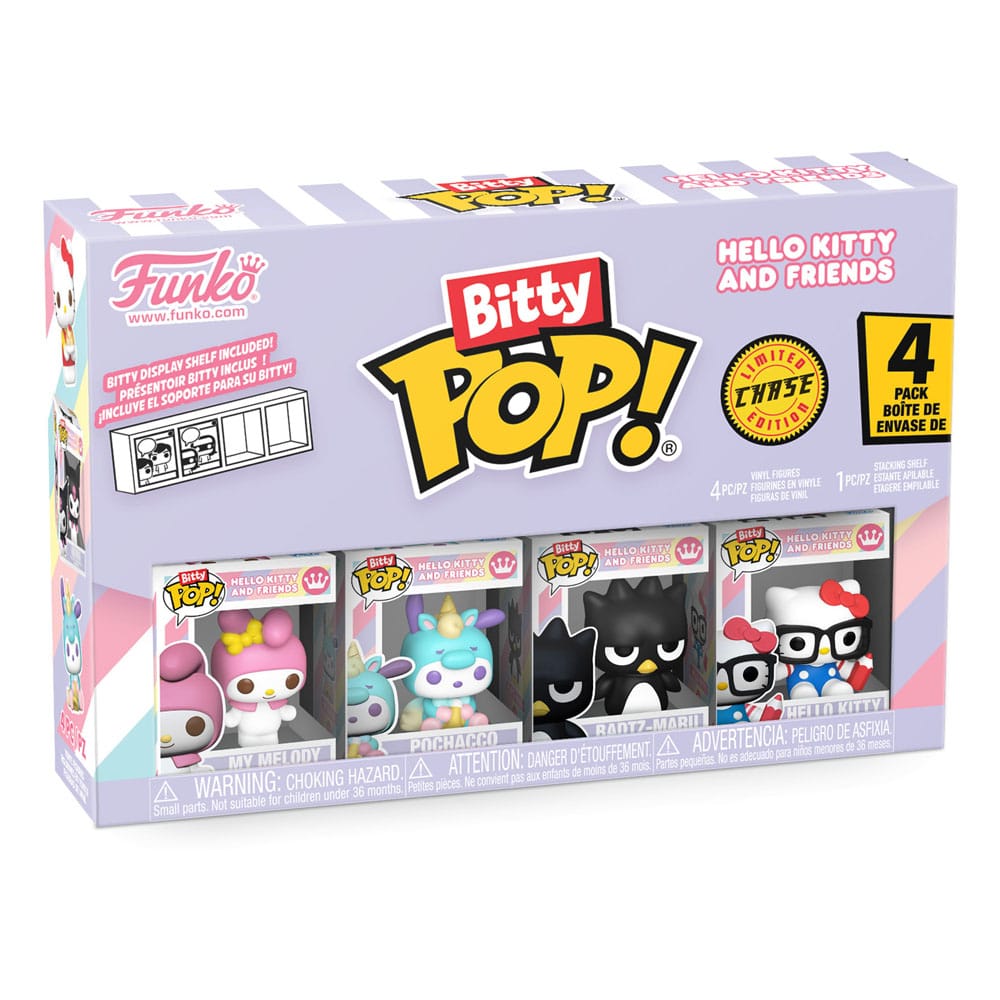Hello Kitty and Friends Bitty POP! Vinyl Figuren 4er-Pack Series 4 2 cm Image 8